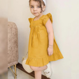 پیراهن تابستونی دخترانه لنین رنگی اماده ارسال