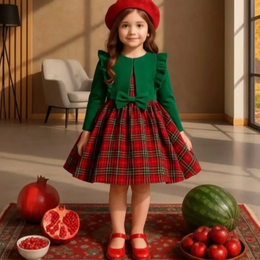 کت سارافون یلدا جنس کشمیر اماده ارسال