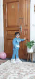 کت و شلوار لی بچهگانه