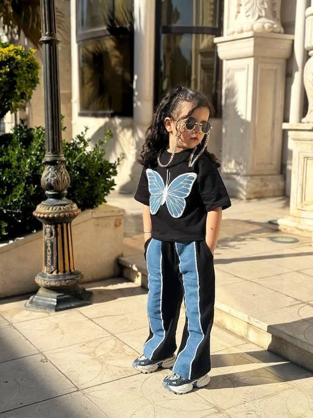 بلوز شلوار پروانه