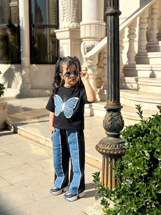 بلوز شلوار پروانه