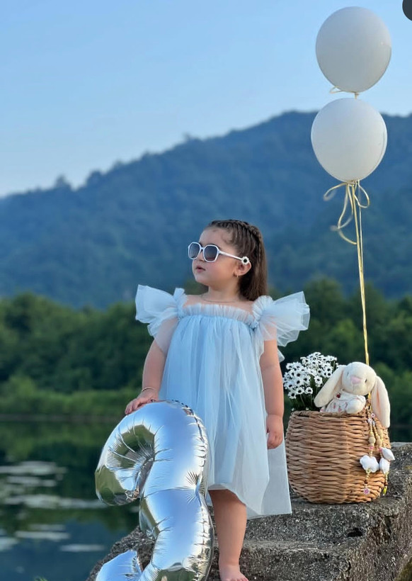 پیراهن فرشته بچهگانه