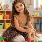 تاپ دامن پلنگی جذاب