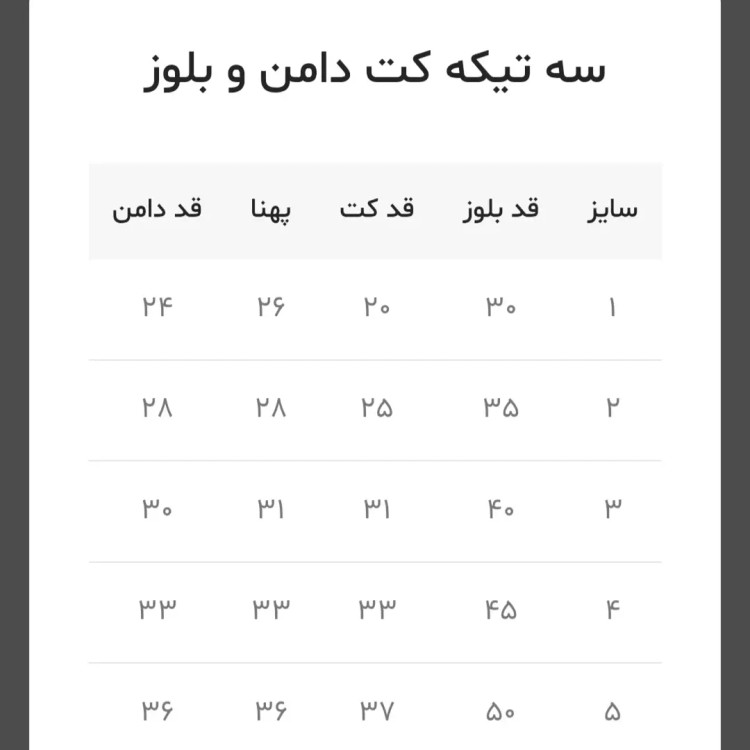 ست سه تکه بچگانه کت دامن و بلوز