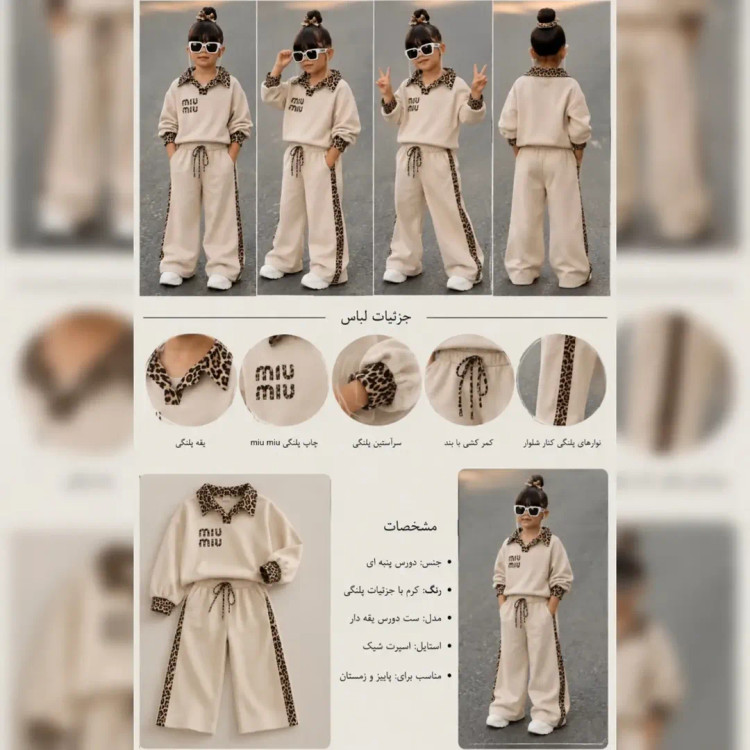 ست پاییزی پلنگی