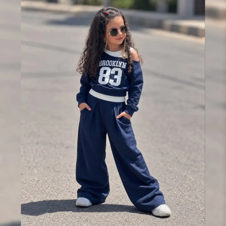 ست بچگانه بروکلین مدل ۸۳ دونخ پنبه